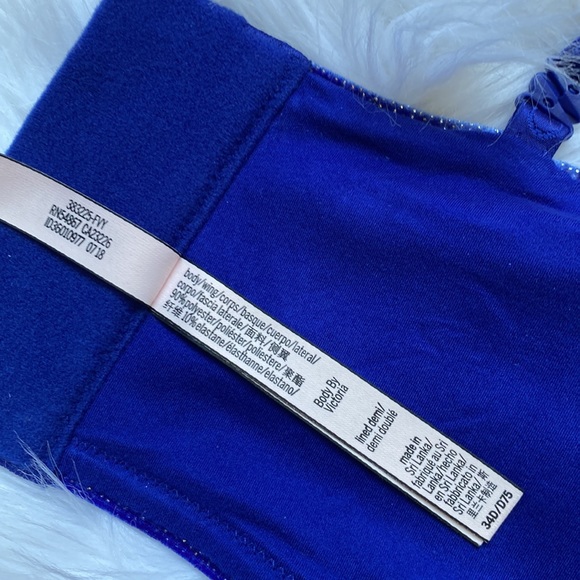 🪲[ VS ] Body by Victoria Shimmer Long Lined Demi - Picture 8 of 11